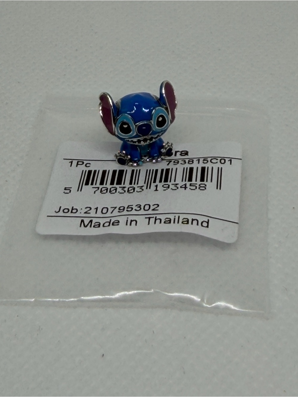 Pandora 793815C01 - Disney’s Blue Stitch Enamel Charm